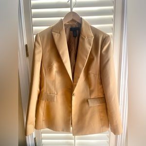 NWOT The Limited Ladies One Button Notch Lapel Blazer, Fully Lined, Size Medium